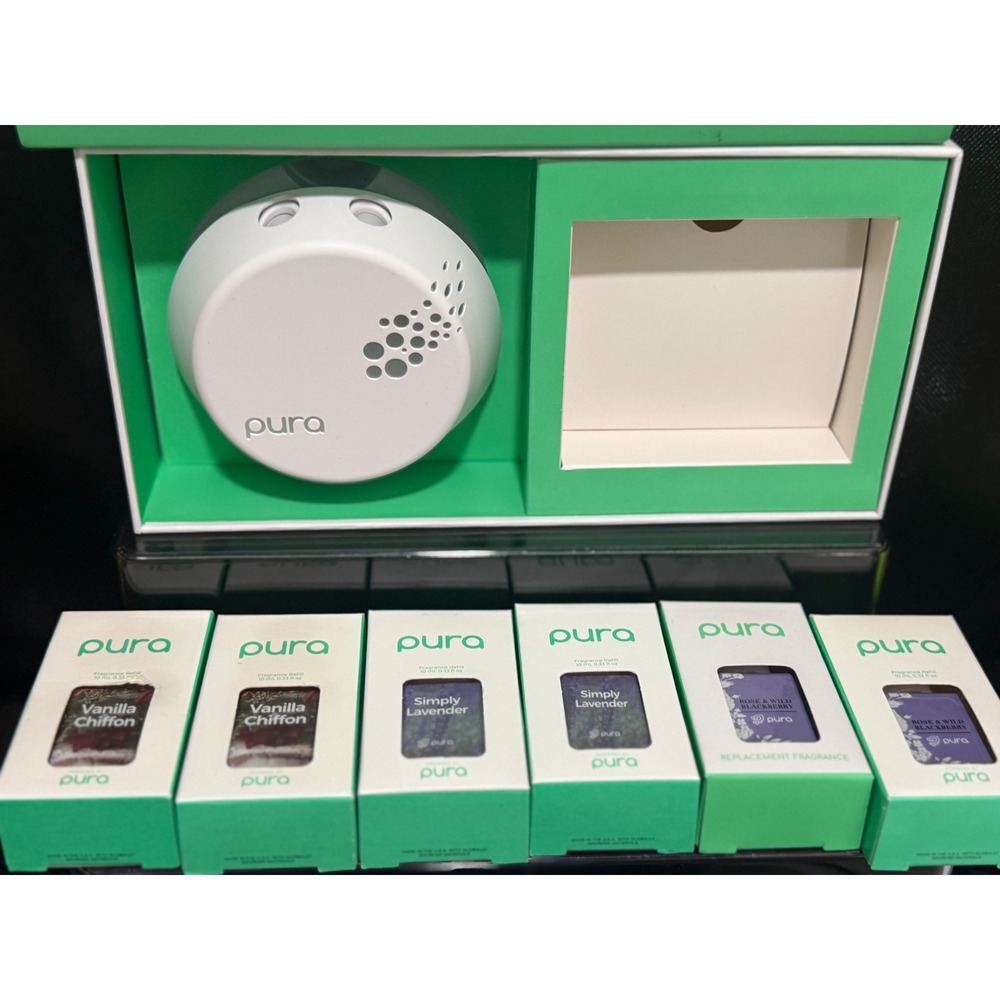 Pura Smart Fragrance Device with Vanilla Chiffon Simply Lavender & Blackberry - Picture 4 of 4